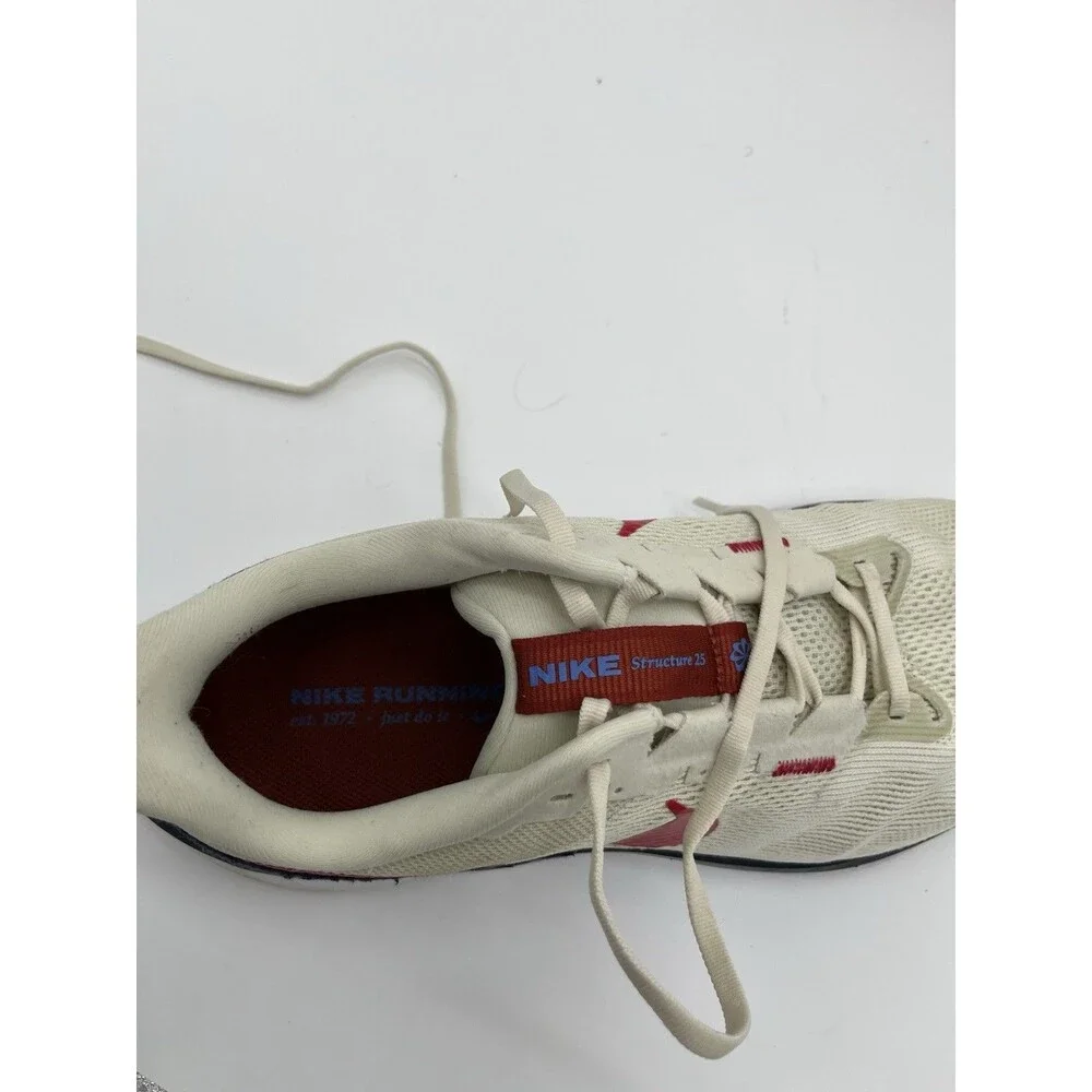 Men's Nike Air Zoom Structure 25, DZ3488-001 Sz 13.0, White